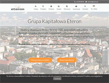 Tablet Screenshot of eteron.pl